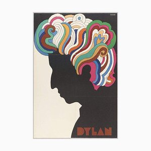 Bob Dylan Poster von Milton Glaser, 1967
