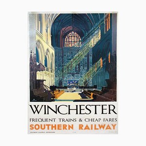 Winchester Southern Railways Poster by Frederick Griffin, 1935