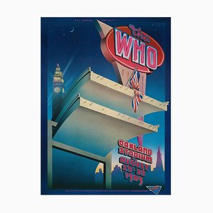 Poster The Who at Oakland Stadium, 1989
