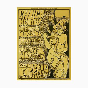 Chuck Berry and The Grateful Dead at Fillmore Auditorium Poster, 1967