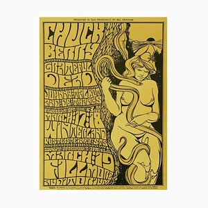 Chuck Berry and The Grateful Dead at Fillmore Auditorium Poster, 1967