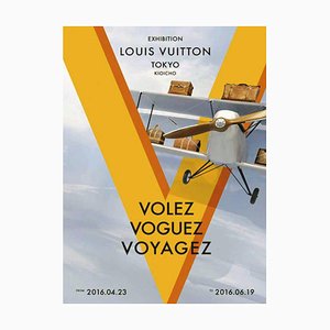 Louis Vuitton Fly Sail Travel Poster, 2016