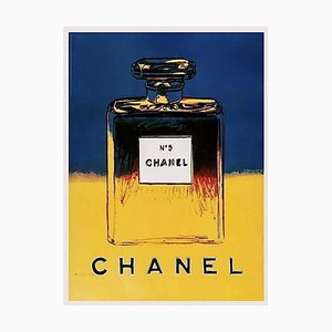 Blue Poster by Andy Warhol for Chanel, 1997