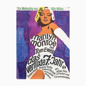 German The Seven Year Itch Poster, 1966