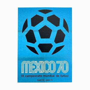 Poster della Coppa del Mondo in Messico, 1970