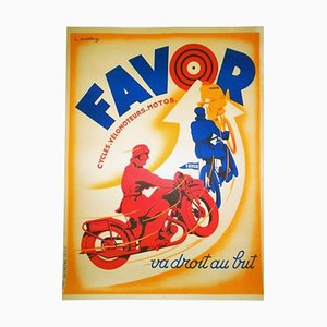 Favor Cycles Poster,1928