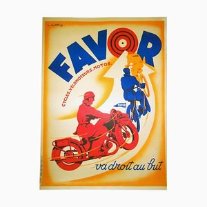 Favor Cycles Poster,1928