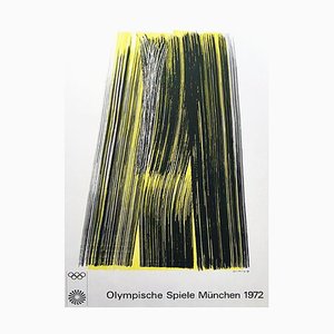 Jeux Olympiques de Munich - Affiche Hans Hartung, 1972