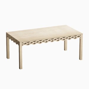 Table en Planches de Chêne par Mario Alessiani pour Dialetto Design