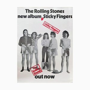 Rolling Stones Sticky Fingers Poster, 1971
