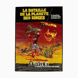 French Battle for the Planet of the Apes Poster, 1973