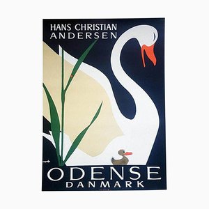 Hans Christian Andersen - Odense Denmark Poster, 1952