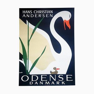 Hans Christian Andersen - Odense Denmark Poster, 1952