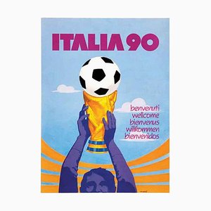 World Cup Italia 90 Poster, 1990