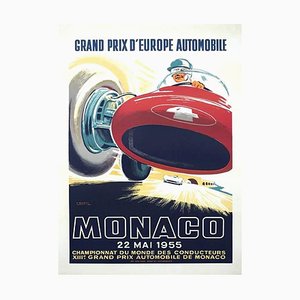 Monaco Grand Prix Poster, 1955