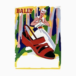 Affiche Bally Hunziker, 1950