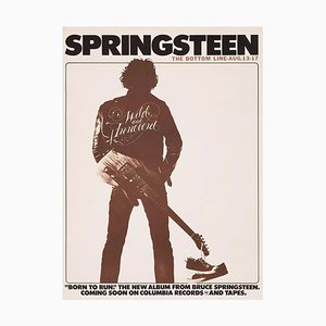 Bruce Springsteen the Bottom Line Poster, 1975