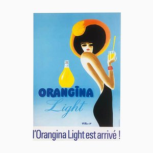 Orangina Light Villemot Poster, 1980