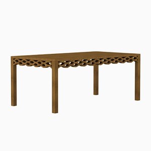 Walnut Plank Table by Mario Alessiani for Dialetto Design