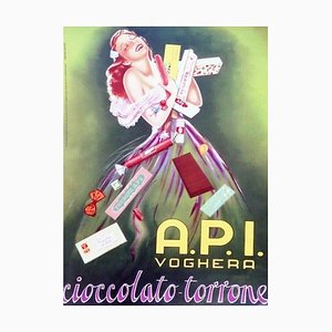 Voghera Bees Chocolate Poster, 1955