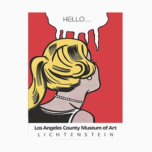 Roy Lichtenstein Los Angeles Poster, 1987