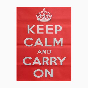 Keep Calm and Carry on 2 Poster, 1939