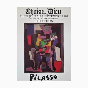 Poster della sedia God di Pablo Picasso, 1981