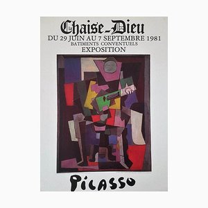 Pablo Picasso God Chair Poster, 1981
