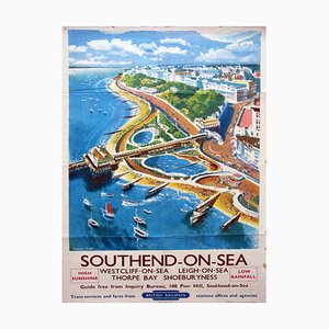 Frederick Griffin, Southend-on-Sea - British Railways Poster, 1960