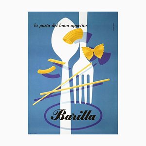 Affiche Erberto Carboni, Barilla Pasta par Erberto Carboni, 1951