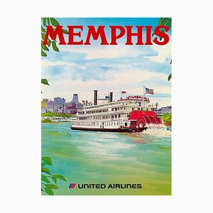 United Airlines, 1973, Poster