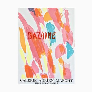 Jean Bazaine alla Galleria Adrien Maeght, 1970, Poster