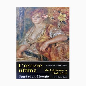 Pierre-Auguste Renoir, The Final Work, 1989, Poster