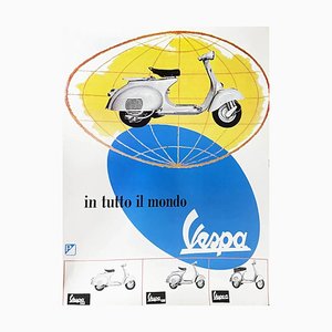 Vespa Around the World, 1965, Affiche