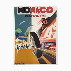 Monaco Grand Prix, 1931, Poster
