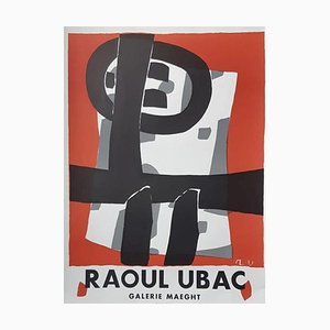 Raoul Ubac alla Galerie Maeght, 1950, Poster