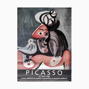 Pablo Picasso at Marais Cultural Center, 1982, Poster