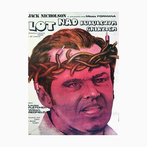 One Flew Over the Cuckoos Nest, 1975, Poster