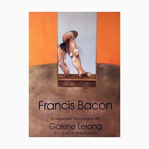 Francis Bacon bei Galerie Auction, 1987, Poster