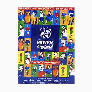 Affiche Euro 96 Angleterre, 1996