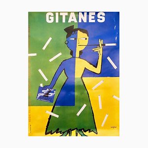 Affiche Gitanes par Raymond Savignac, 1953