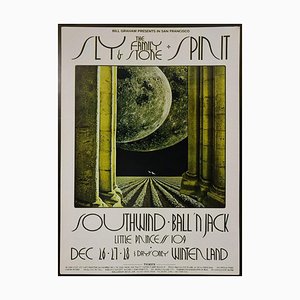 Sly and The Family Stone at Winterland Poster, 1969