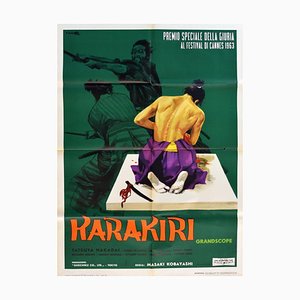 Italian Karakiri Poster, 1962