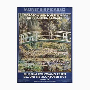 Monet trifft Picasso im Museum Folkwang Poster, 1993