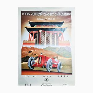 Klassisches Louis Vuitton China Run Poster, 1989