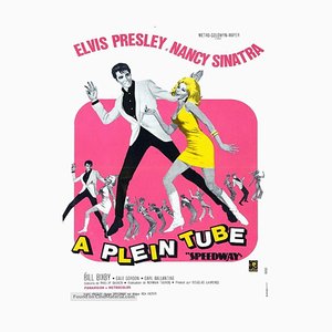 Affiche Speedway, France, 1968