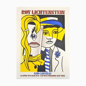 Roy Lichtenstein at Leo Castelli Poster, 1979