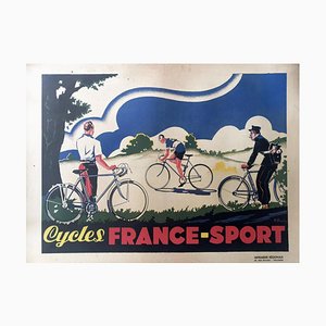 Cycles France Sport Poster, 1925