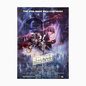 Star Wars The Empire Strikes Back Poster von Roger Kastel, 1980