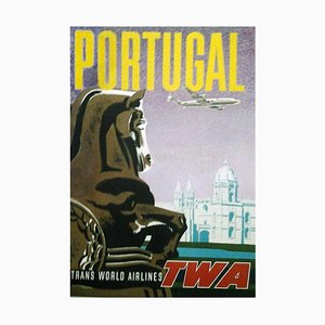 Portugal Poster from TWA, 1960